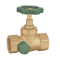 Stop valves from plumbing supply